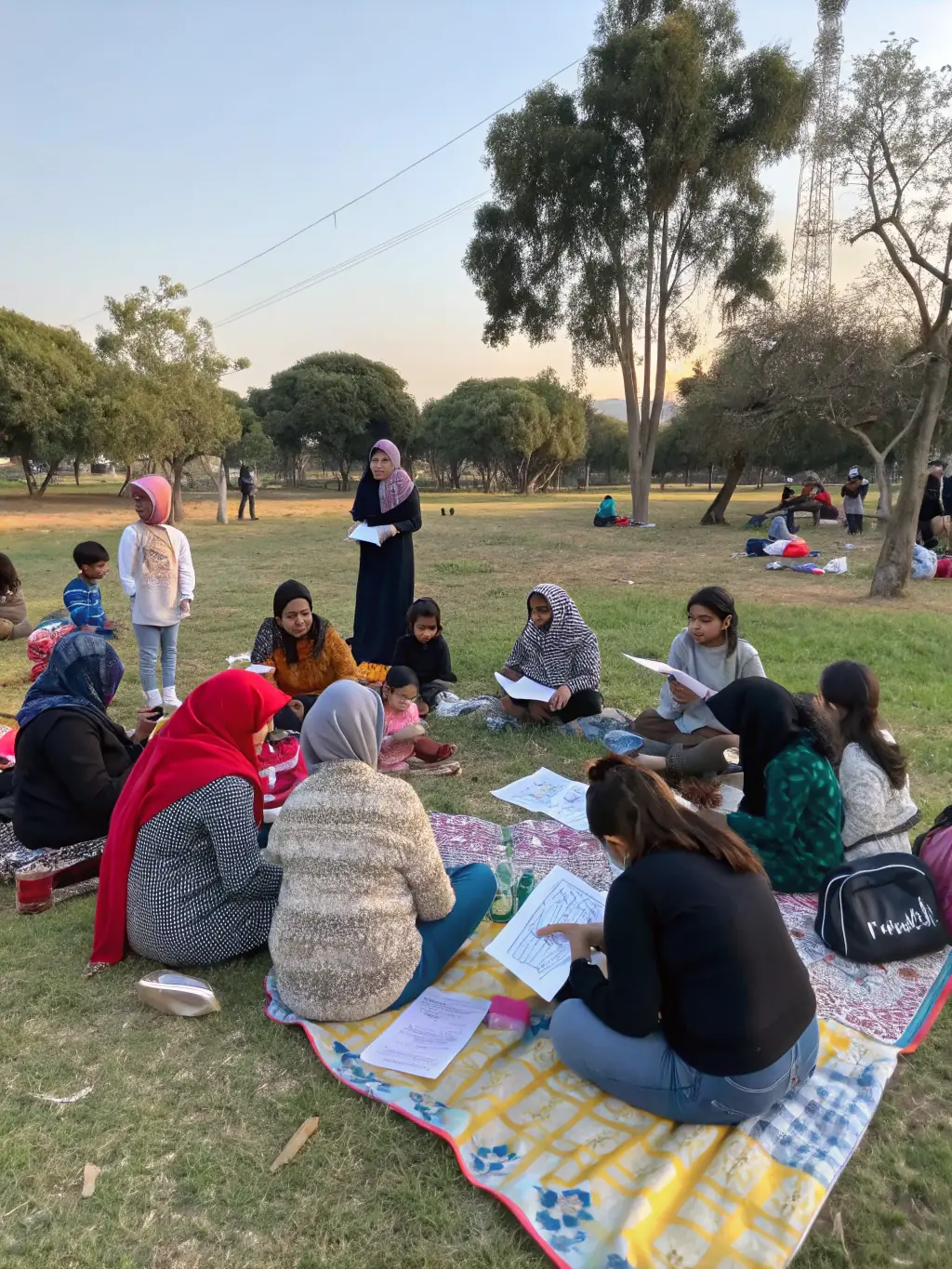 A photo of a community event organized by CODEPI, featuring diverse participants sharing stories and celebrating cultural heritage.